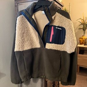 COLUMBIA LODGE SHERPA PULLOVER